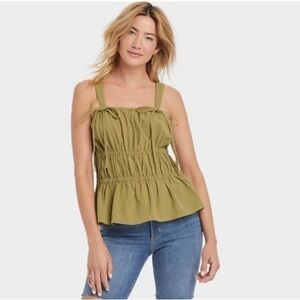 Universal Thread green tie tank top
